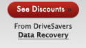 Drivesavers logo.