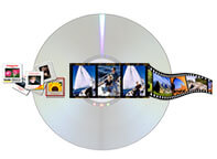 Film scanning to CD.