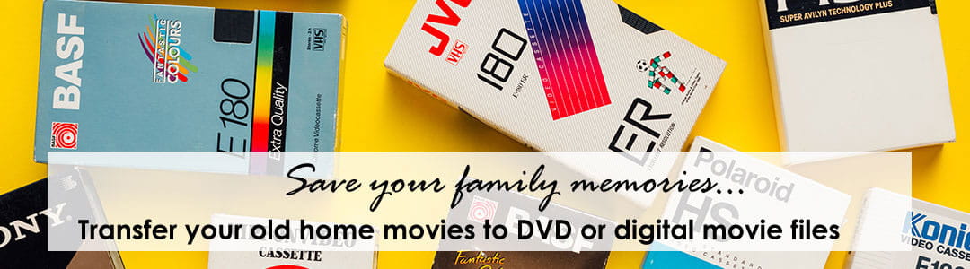 Video tapes and movie film.