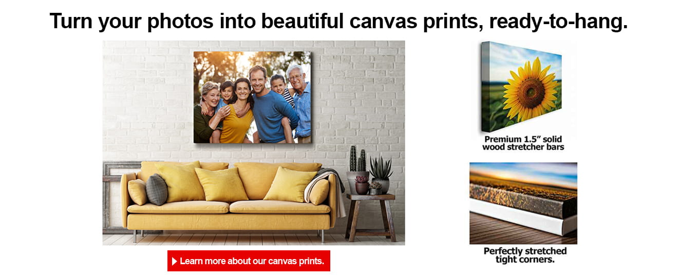 Premium photo prints from digital and film photos.